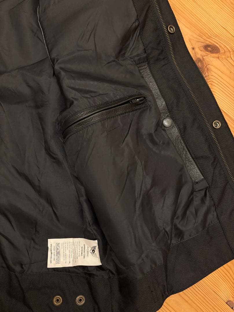 \"Leatherick\" Leather Vest L / レザー ベスト