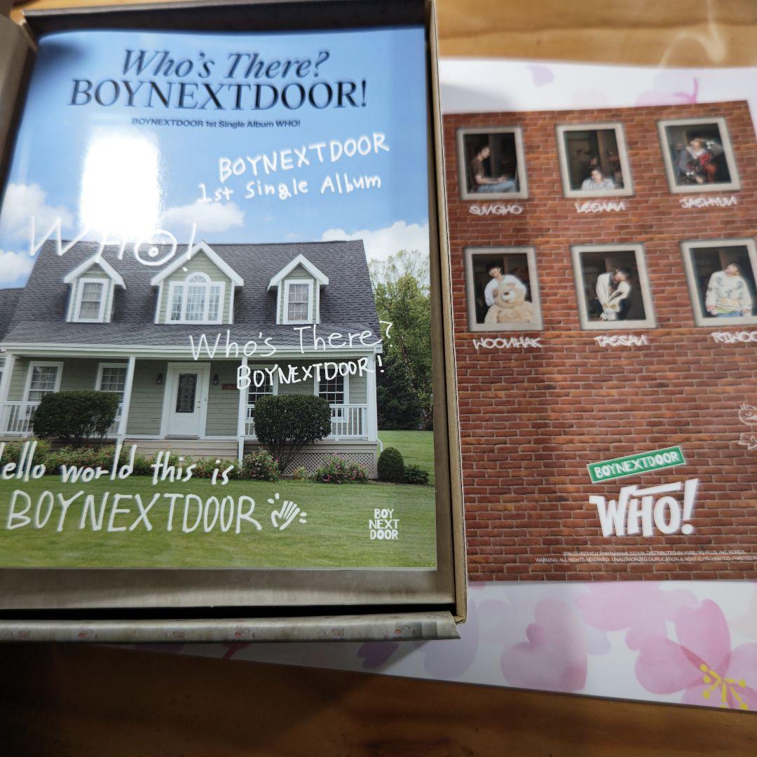 BOY NEXT DOOR プロモアルバム 非売品 サイン入り WHO！ レア - メルカリ