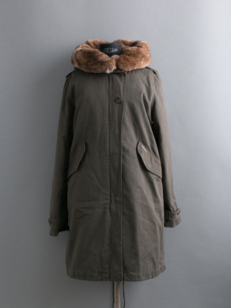 woolrich コート モッズコート ラビットファー レッキス ウールリッチ