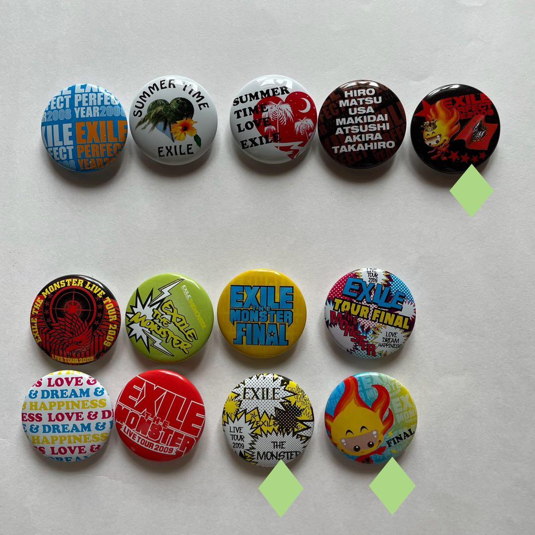 EXILE/LDH 缶バッジ/缶バッチ - メルカリ