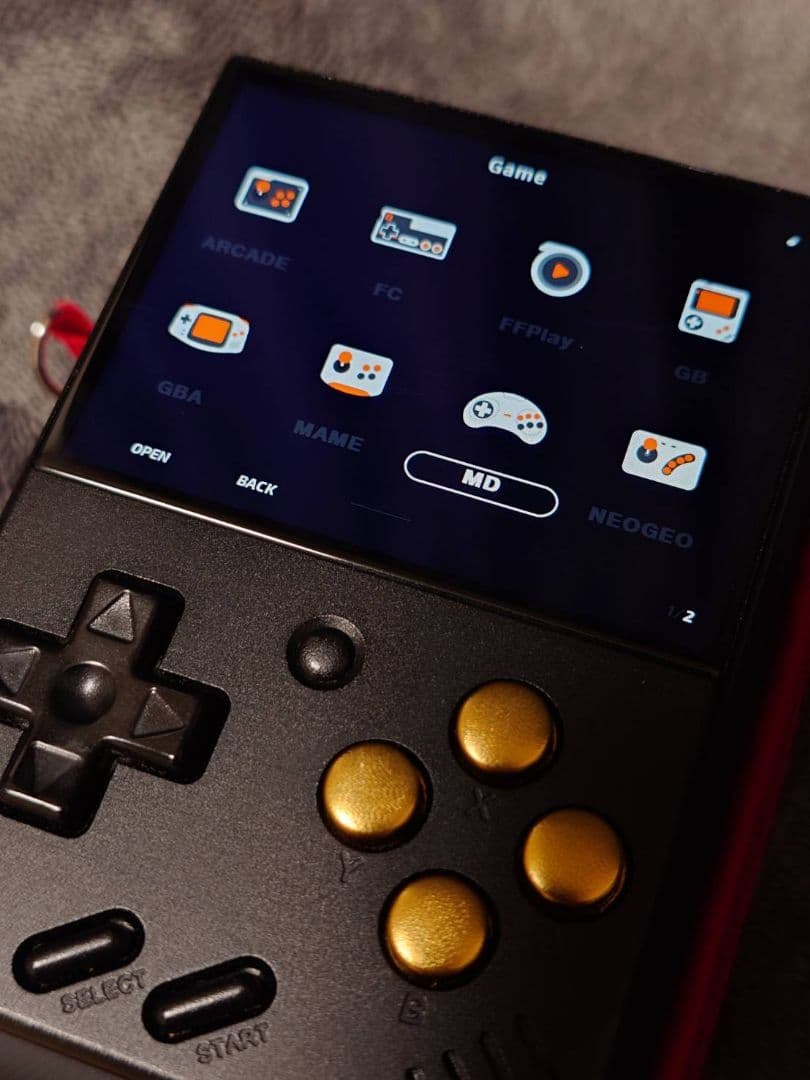 Miyoo Mini v4 全体メタル（ブラック・ゴールド） Amazon.com: Miyoo Miyoo Mini V4 Retro Game Console, Portable
