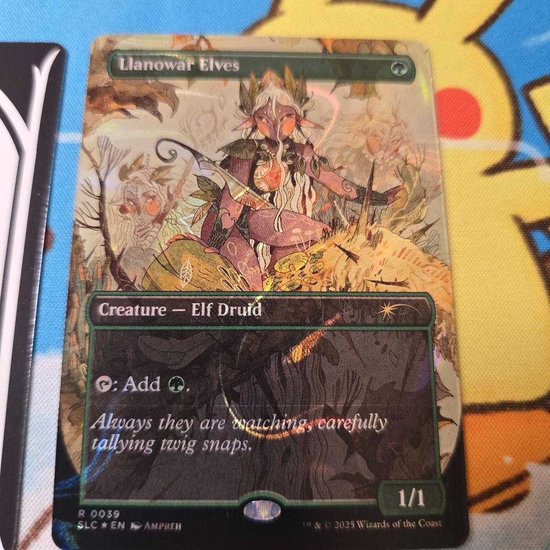 mtg フルアート ハローFOIL ラノワールのエルフ 英語版 slc - メルカリ