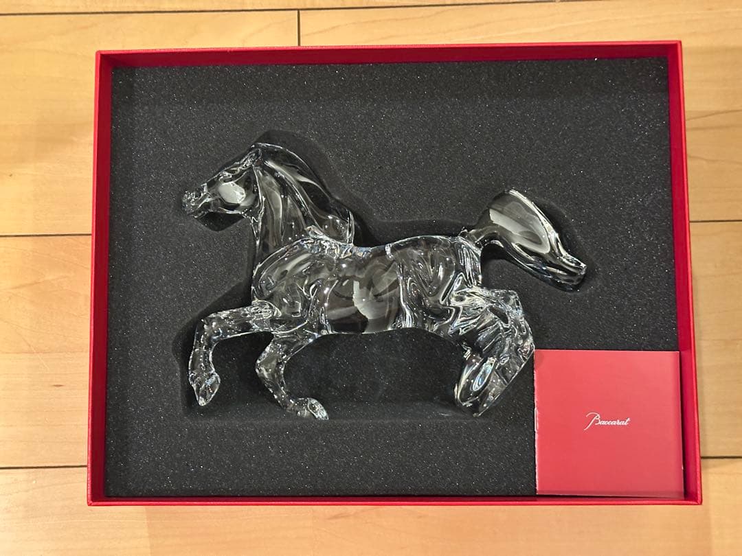 Baccarat クリスタル「いななく馬」　2026干支　品番　2102328 干支 馬 | バカラ 日本