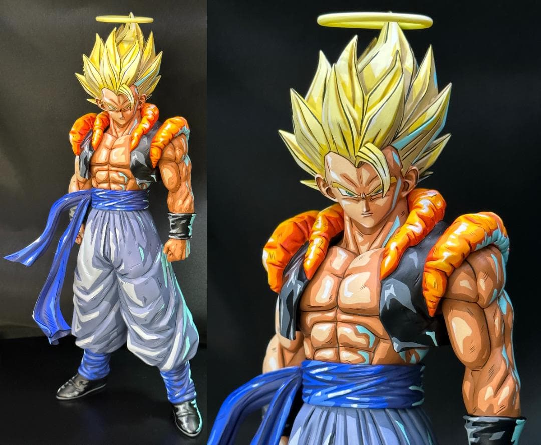 ドラゴンボール フィギュア ゴジータ リペイント 二次元 一番くじ SMSP