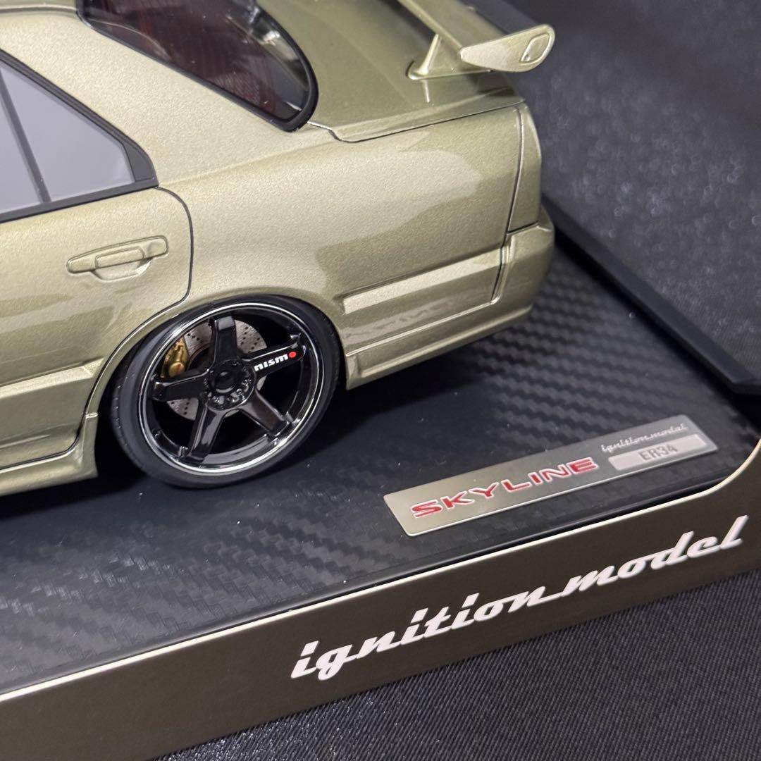 イグニッションモデル1/18ER34スカイライン25GTTurbo IG1582 - メルカリ