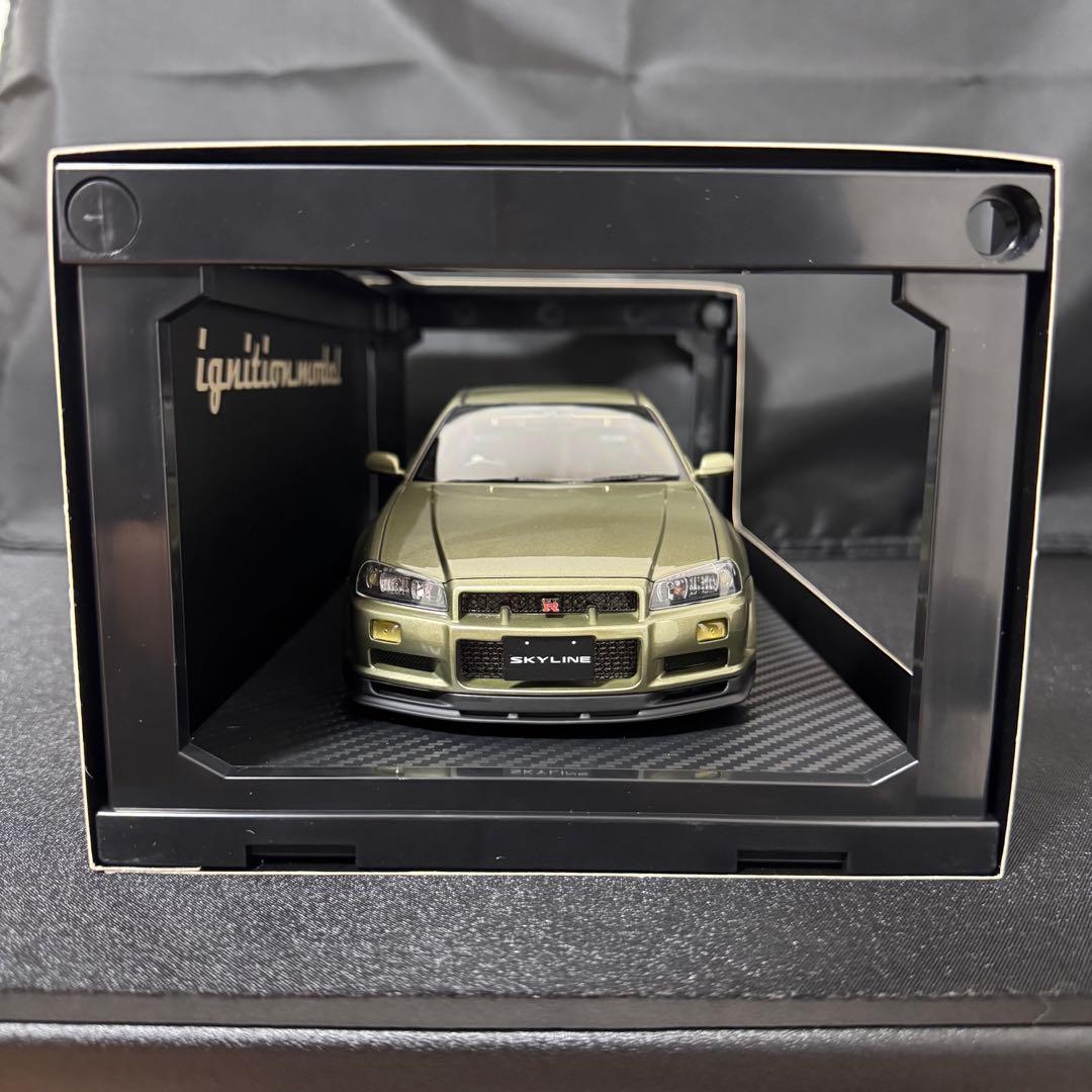 イグニッションモデル1/18ER34スカイライン25GTTurbo IG1582 - メルカリ