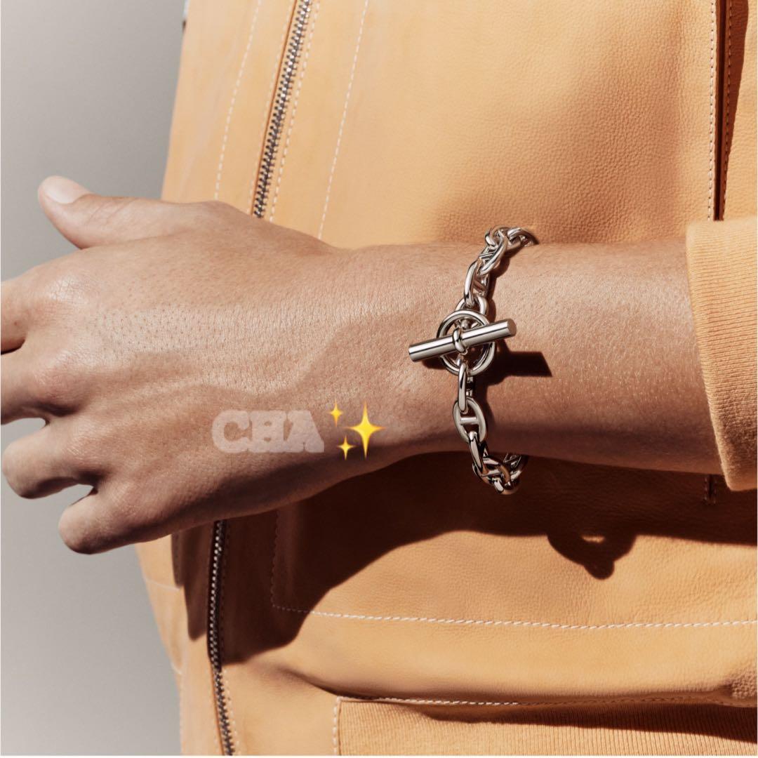 GM13【新品 国内エルメス購入】1番人気サイズ シェーヌダンクル - メルカリ