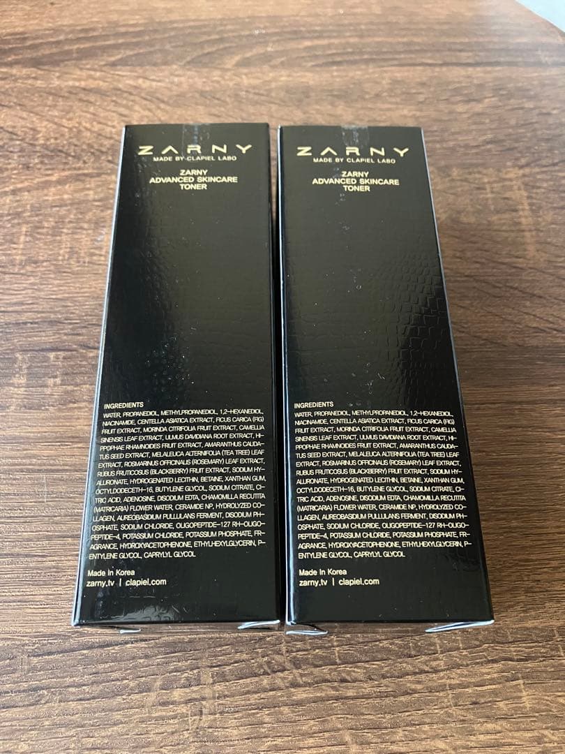 ZARNY アドバンスド スキンケア トナー 130ml 化粧水 2本 - メルカリ
