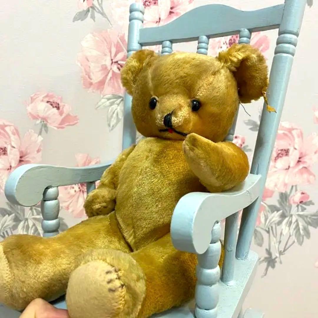 ヴィンテージ】キャラクターノベルティ社 モヘアテディベア