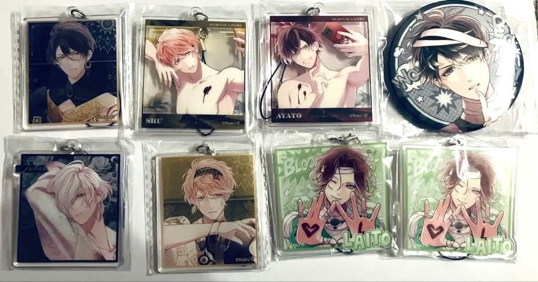 まとめ売り】ディアラバ 缶バッジ&くじC賞8点 - メルカリ