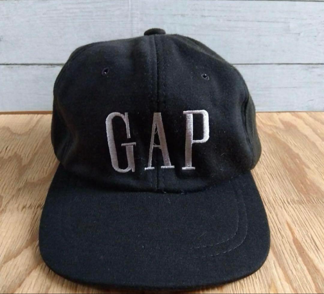 【 ヴィンテージ 古着 】 GAP OLD GAP オールドギャップ キャップ 90s VINTAGE OLD GAP オールレザー キャップ 帽子 90年代 オールド