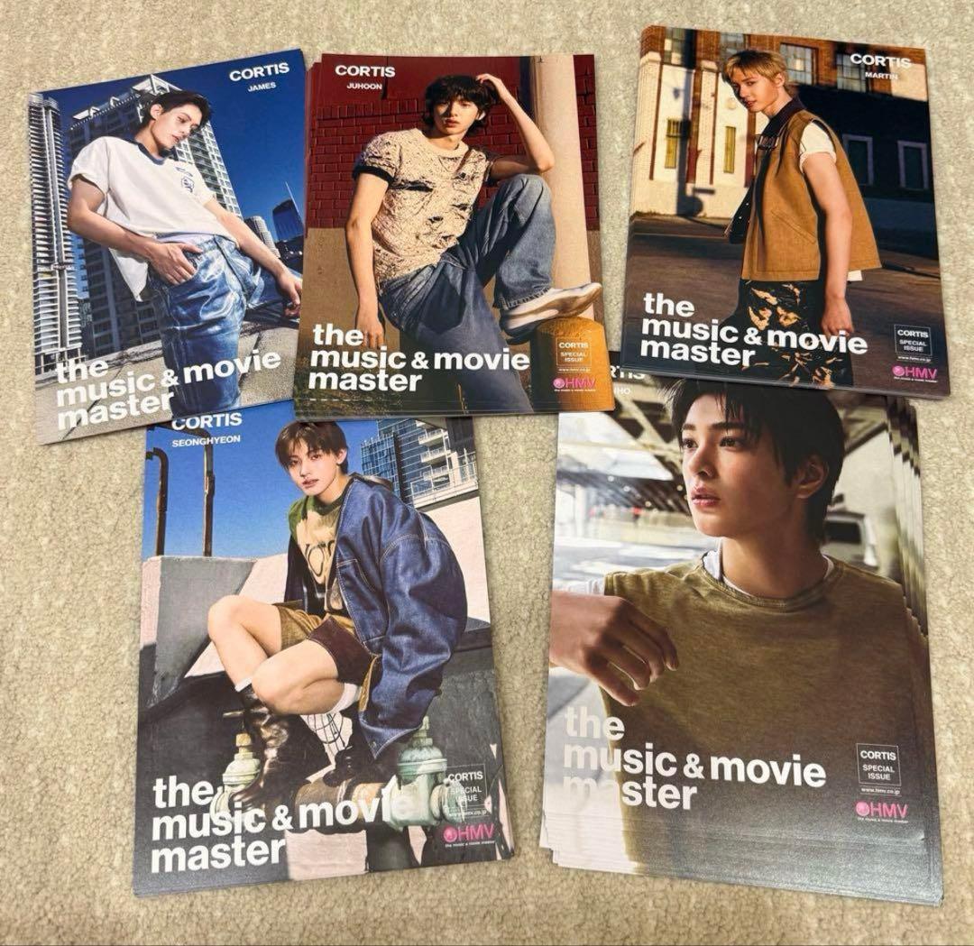CORTIS コルティス HMV フライヤー 5種 コンプ - メルカリ