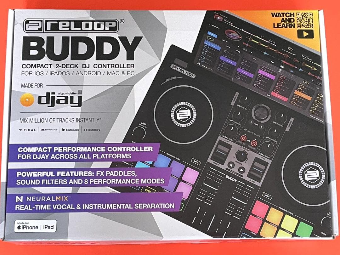 Reloop Buddy 2デッキDJコントローラー Amazon.com: Reloop 2 Channel DJ Controller for IOS & Computer