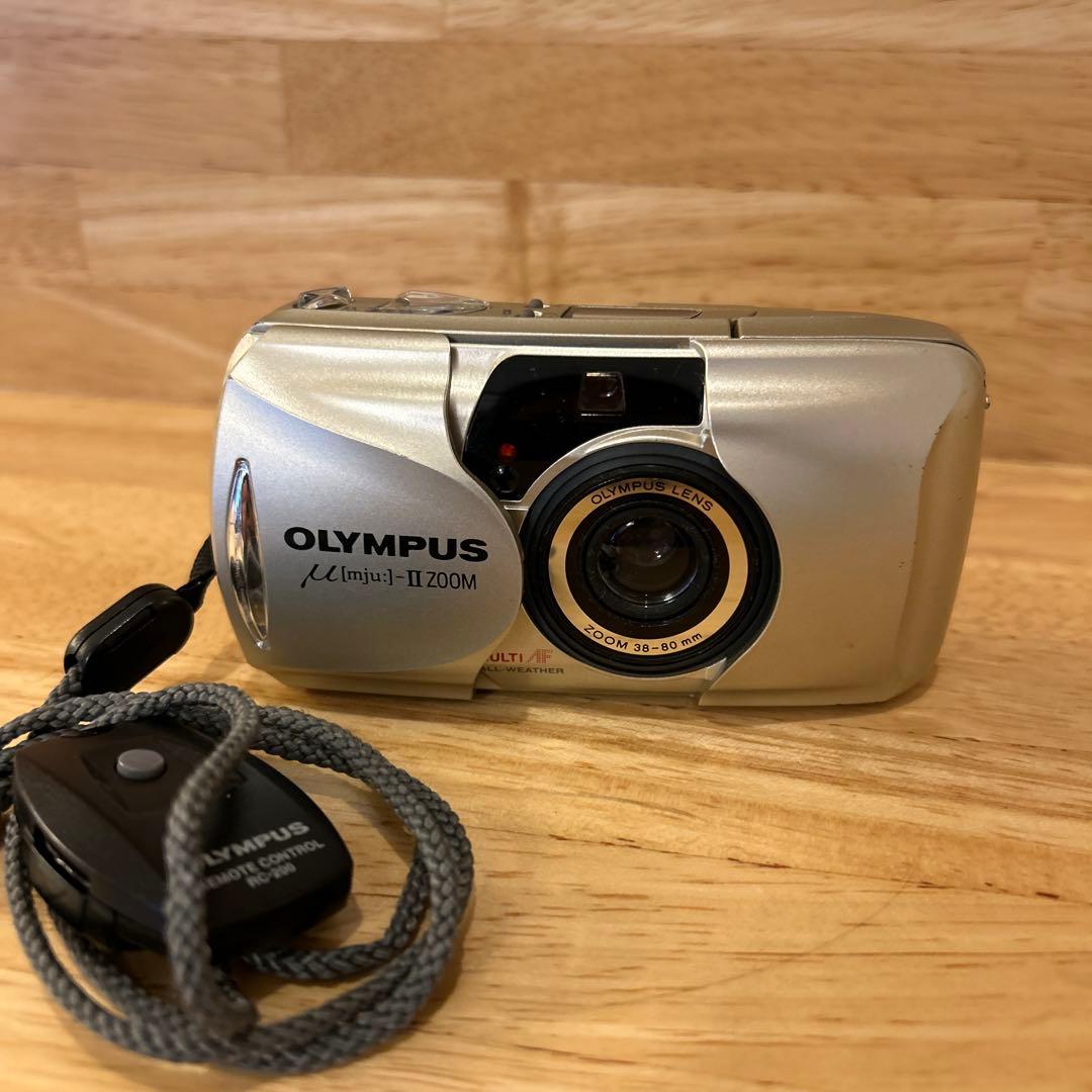 Olympus μ[mju:]-II 200M コンパクトフィルムカメラ - メルカリ