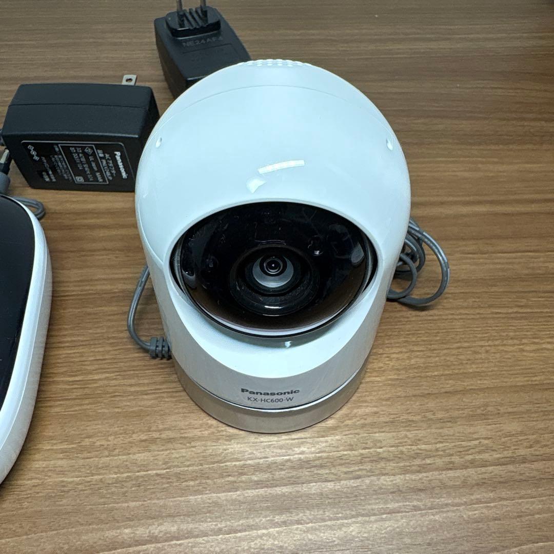 訳あり通電確認済み】Panasonic 屋内スイングカメラキット 首振り機能