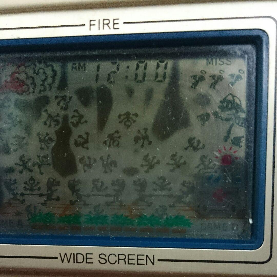 任天堂ゲームウオッチ ファイア ワイドスクリーン - メルカリ