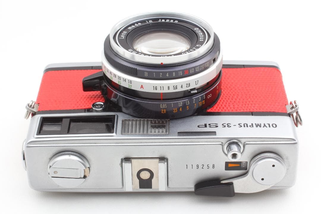 整備済 並品】レッド オリンパス 35 SP メーター不良 #1284 - メルカリ