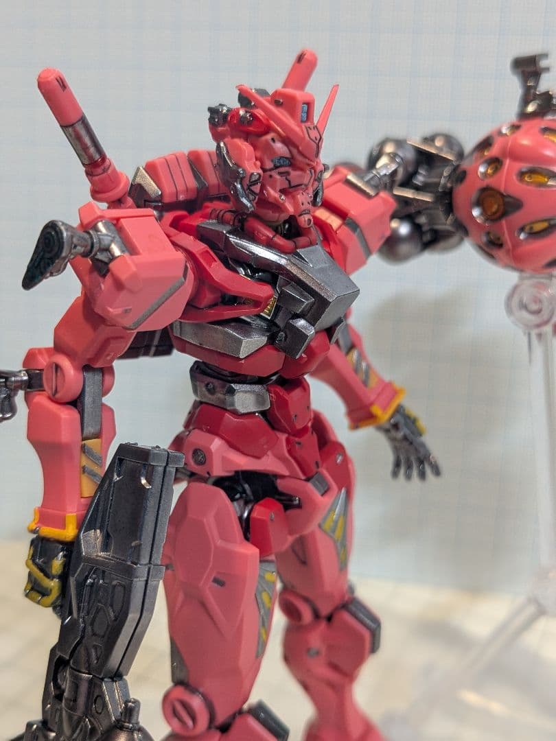 マ*海様 【塗装完成品】HG 赤いガンダム ビット6個ver - メルカリ