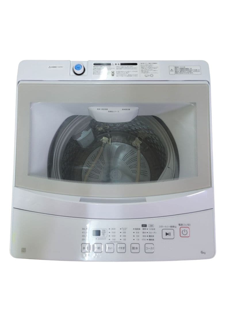 NITORI ニトリ 2024年製 全自動洗濯機 NT60L1WH 6kg - メルカリ
