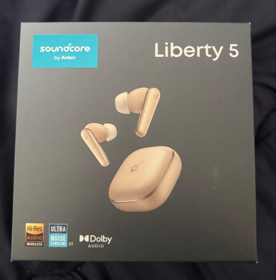 【新品】soundcore Liberty 5 シャンパンゴールド Anker 【中古】Soundcore Liberty 5 シャンパンゴールド【A3957NB1