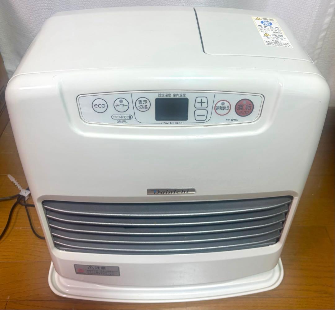 Dainichi ブルーヒーターFW4219S 中古 DAINICHI ブルーヒーター4.2kW【FW-427S(S)】 - メルカリ