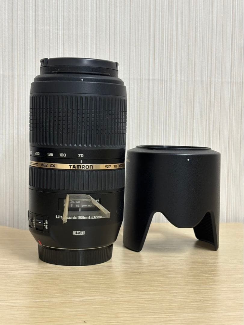TAMRON タムロン SP 70-300mm f4-5.6 DI VC SP 70-300mm F/4-5.6 Di VC USD (Tungsten Silver Ring Design) (Model