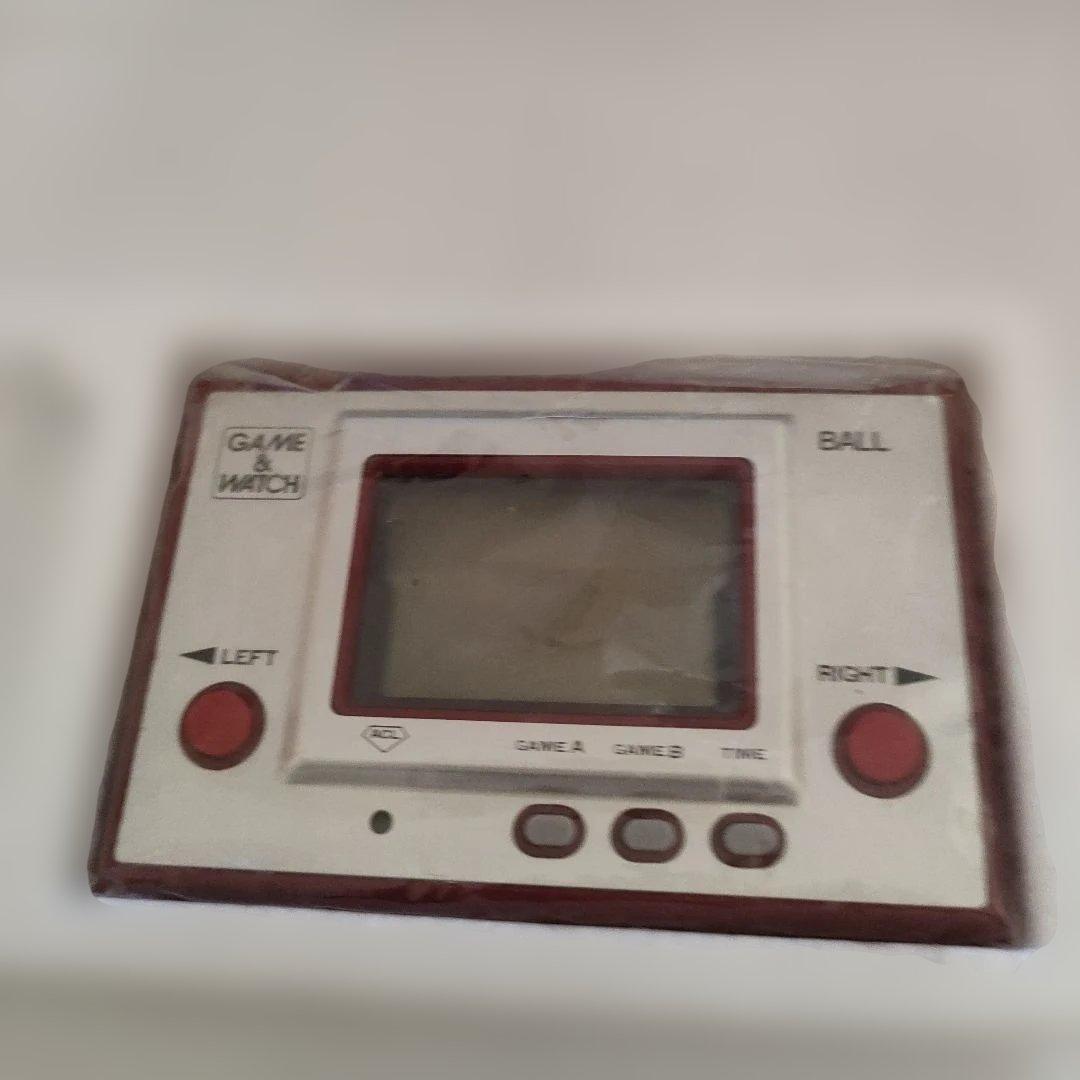 クラブニンテンドーゲームウォッチ動作未確認電池切れ箱、説明書付き