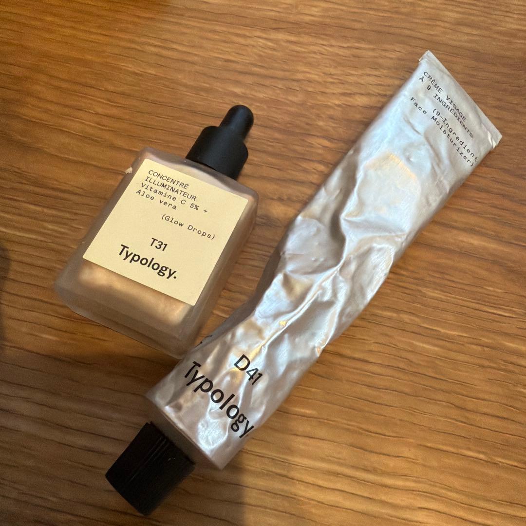 Typology. T31 & D41 セット ティポロジー グロウドロップス Typology