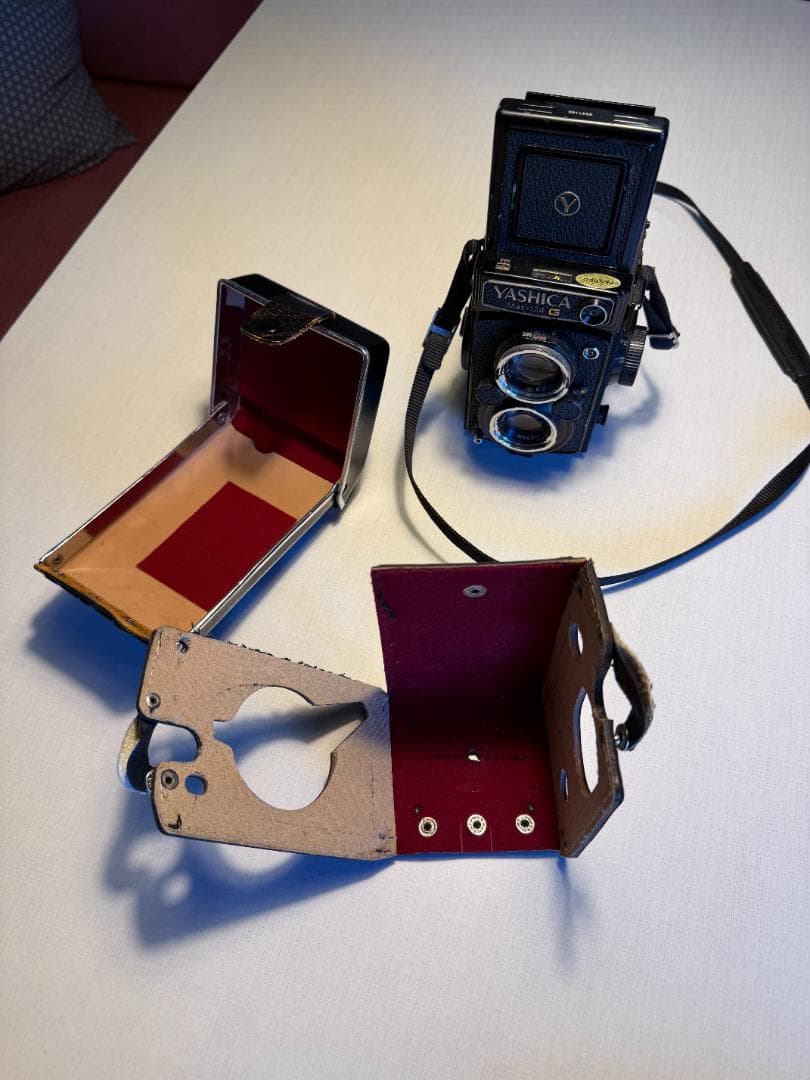 Yashica Mat 124G 二眼レフ 中判カメラ ケース付 動作品 - メルカリ
