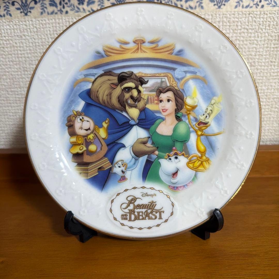 東京ディズニーランド 美女と野獣 プレート - メルカリ
