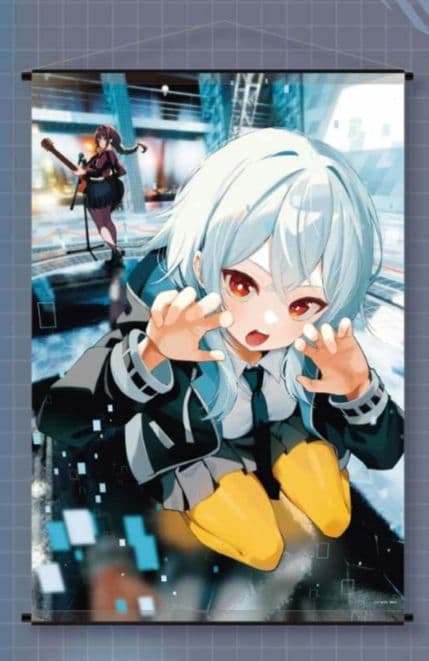 真夜中ハートチューン B2タペストリー 霧乃イコ DMMくじ 限定 - メルカリ