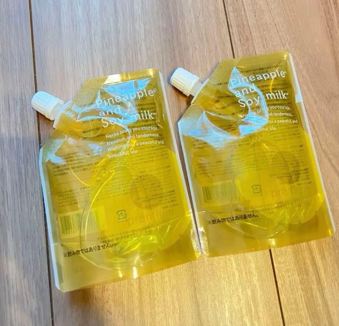 2個セット】パイナップル豆乳ローションプレミアム110ml 詰め替え用