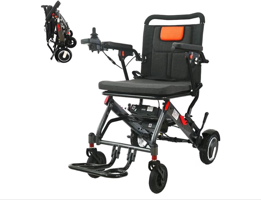 LangTu 電動車椅子 電動車いす 電動コンパクト車いす DZD-285 Amazon | LangTu 電動車椅子 軽量 コンパクト 車椅子 電動車いす 全