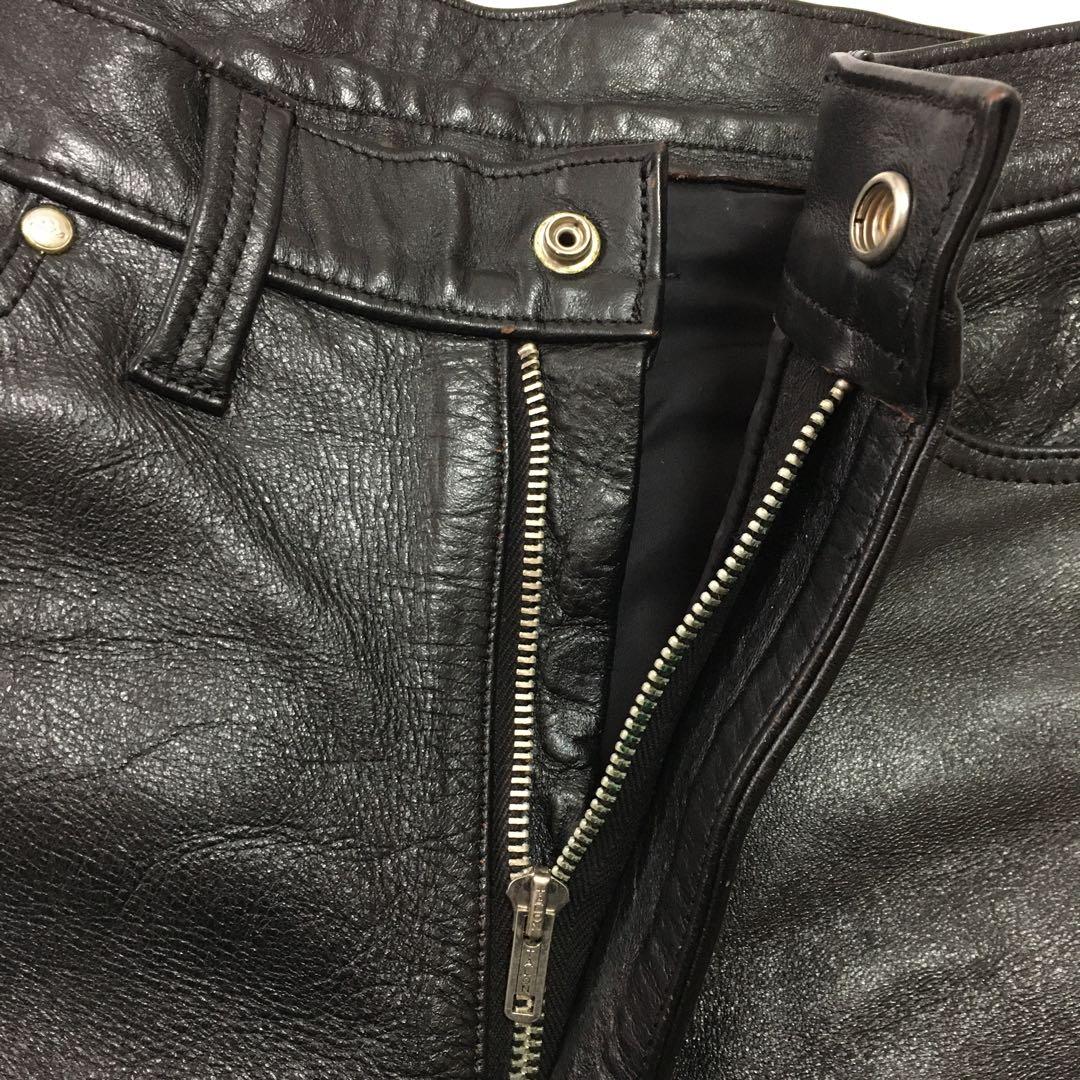 極上BUCOブコ別注リアルマッコイズ32ホースハイドレザーパンツ馬革