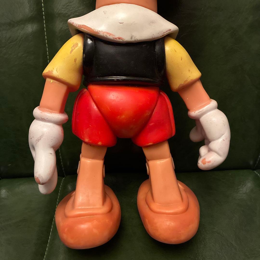希少 ディズニー ピノキオ ラバー スクイーク ドール ソフビ ファモサ