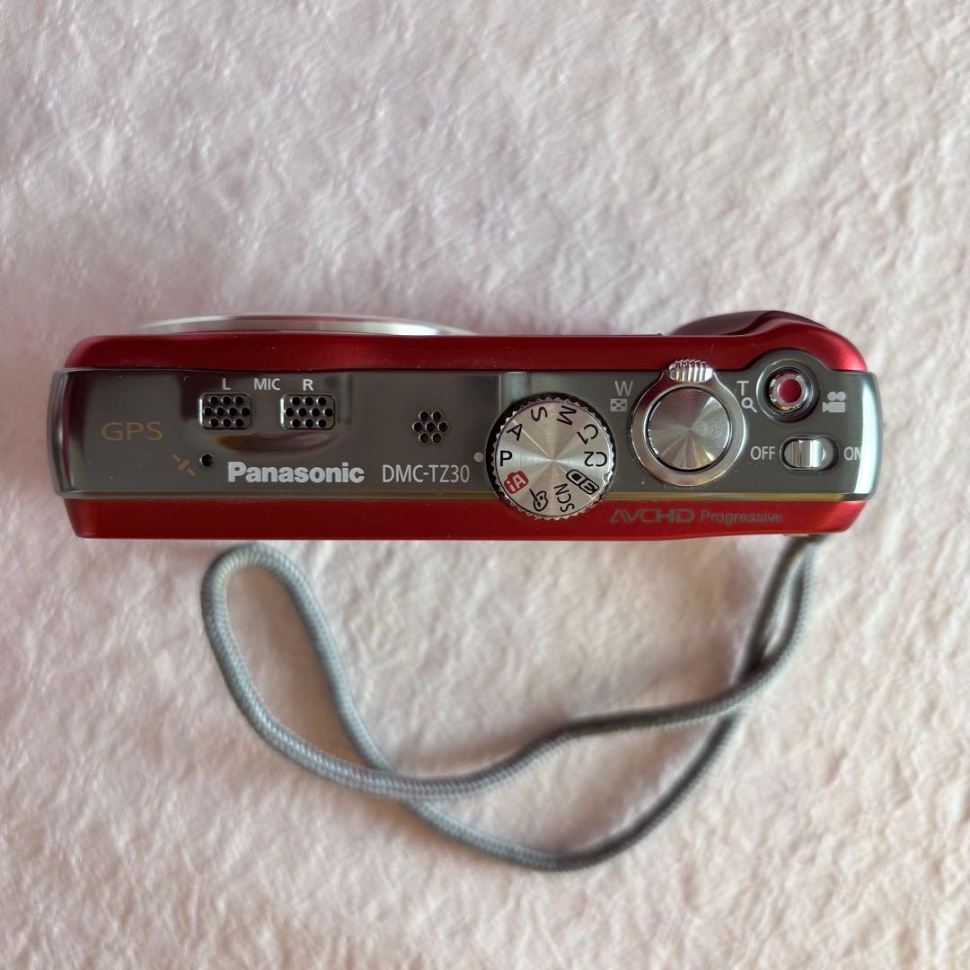 LUMIX DMC-TZ30 レッド 20倍ズーム カメラライカレンズ - メルカリ