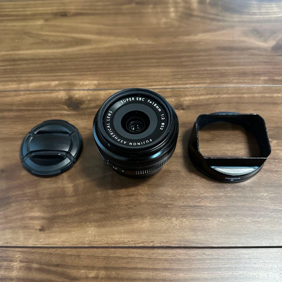 FUJIFILM XF18mm f2 R 保護フィルター付 FUJIFILM XF18mm f2 R 保護フィルター付 Fujifilm XF18mm F2 R 保護