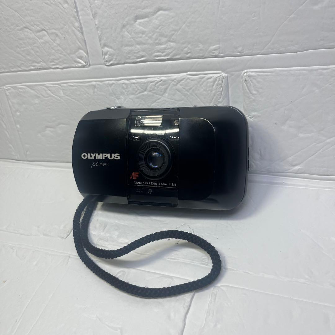 OLYMPUS μ mju 35mm 1:3.5 フィルムカメラ 初代 - メルカリ