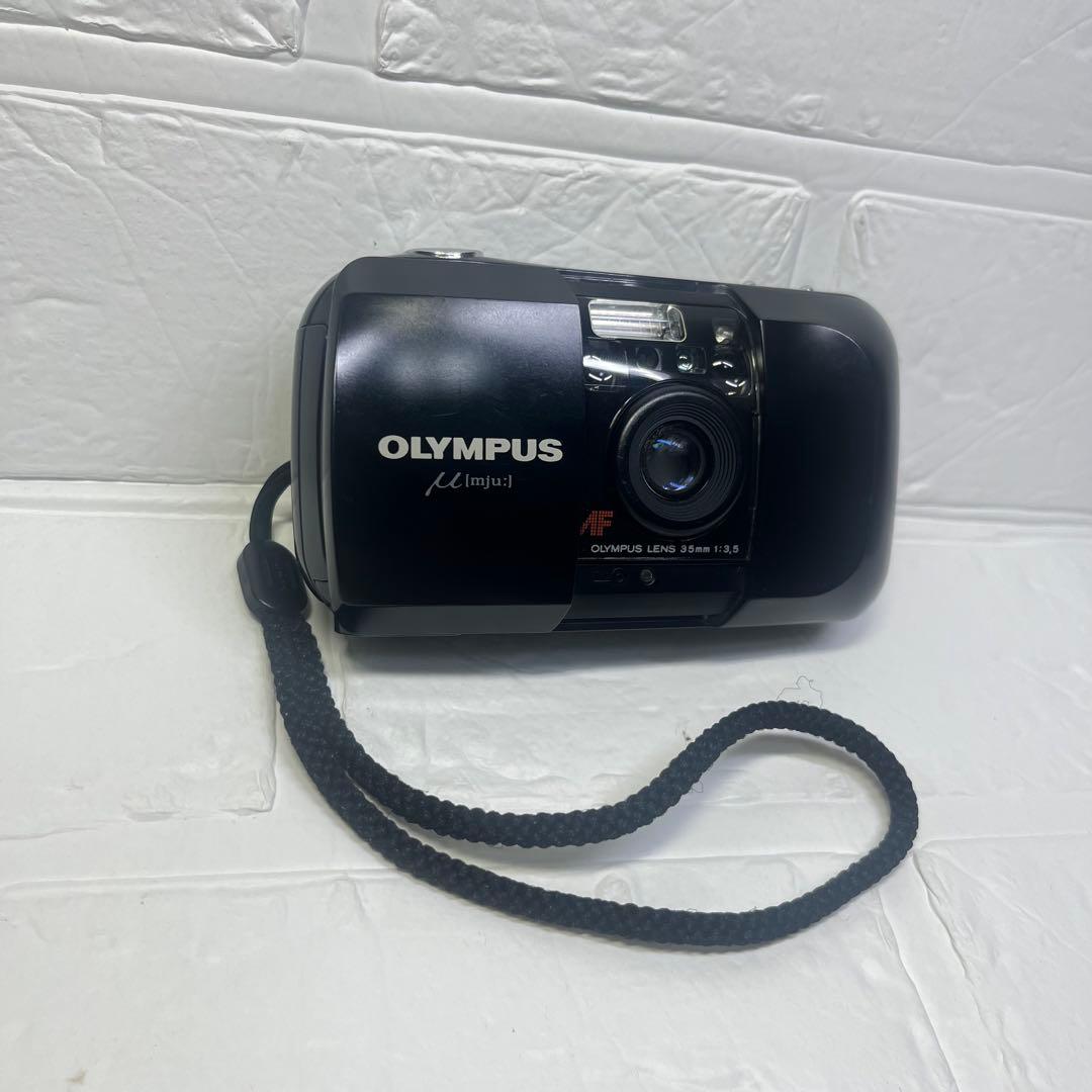 OLYMPUS μ mju 35mm 1:3.5 フィルムカメラ 初代 - メルカリ