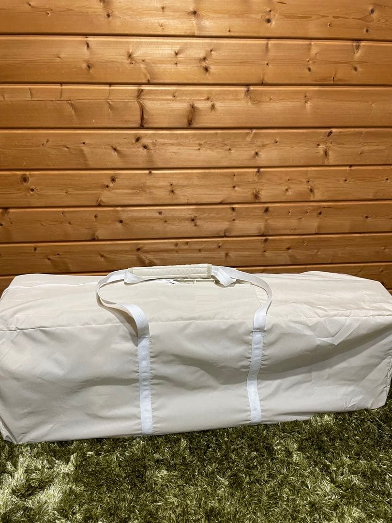 超美品 ココネルエアー ホワイトグレー ベビーベッドの通販はau PAY