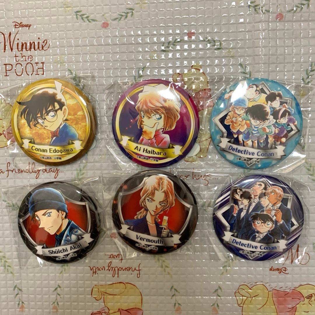 北栄町 コナン百貨店 ガチャ 缶バッジ 名探偵コナン 青山剛昌ふるさと