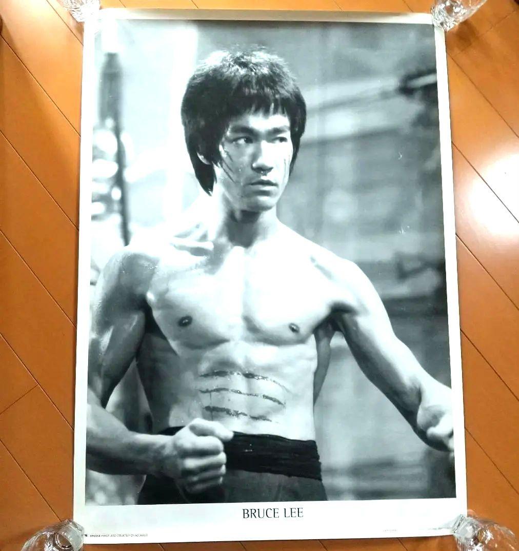 □BRUCE LEE／ブルース・リー▩燃えよドラゴン♛VINTAGE大型ポスター