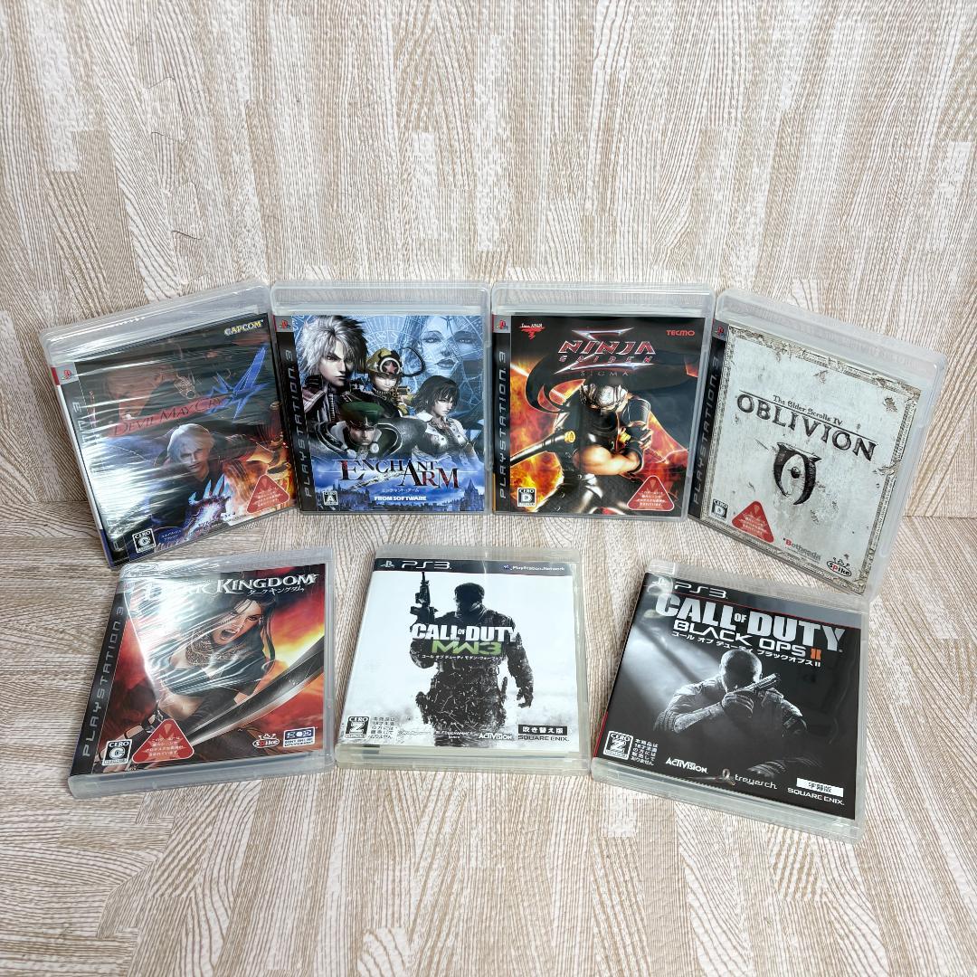 PlayStation3ソフト7本セット PS3 プレステ ゲームソフト 名作 - メルカリ
