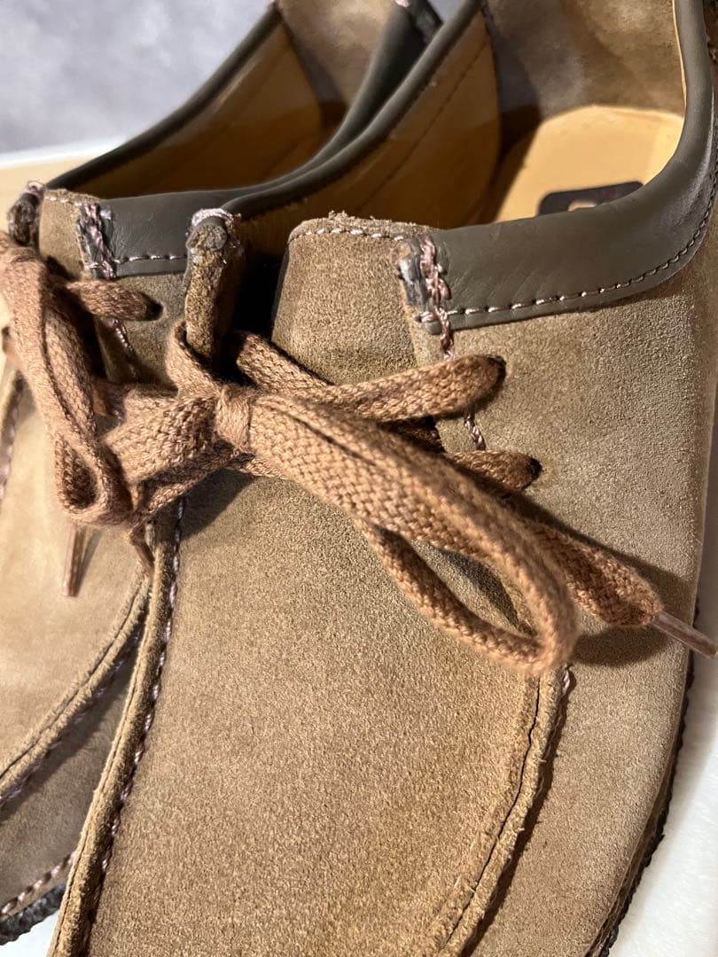 美品✨クラークス ナタリー オークウッド スエード 茶　モカシン 23.5cm