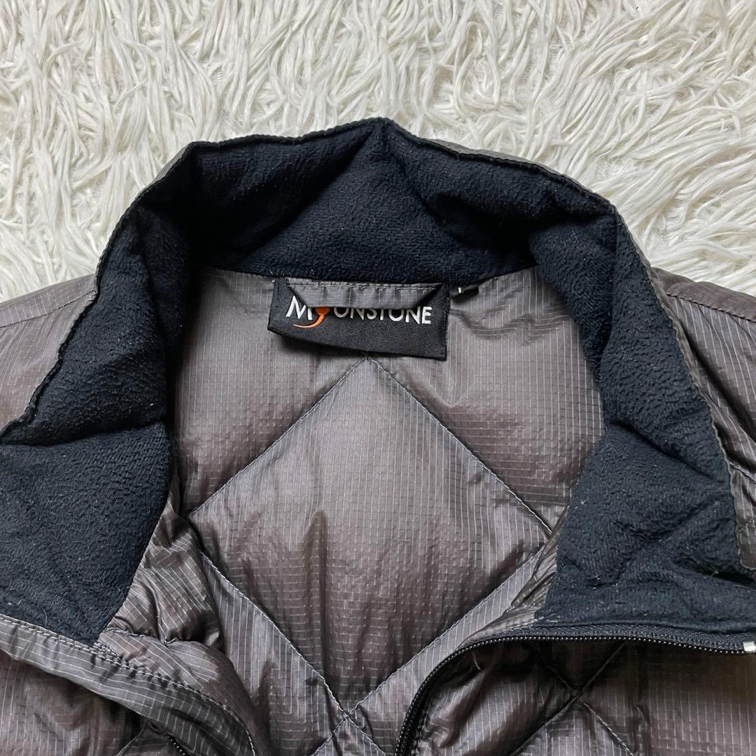 90s MOONSTONE グースダウン ダイヤキルティング L ブラウン - メルカリ