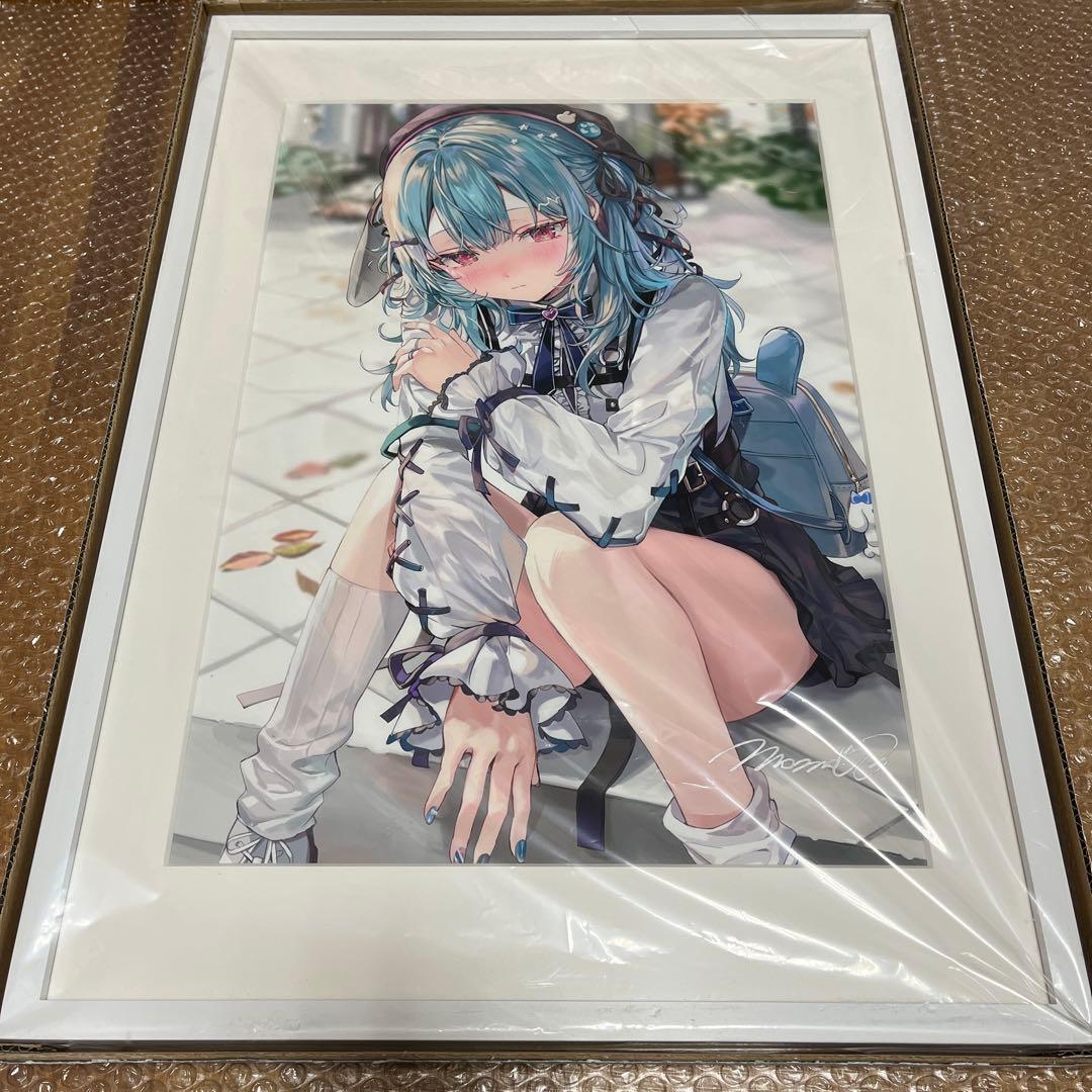 ももこ先生】直筆サイン入りA3複製原画・Moment2 さしみねこ屋 - メルカリ