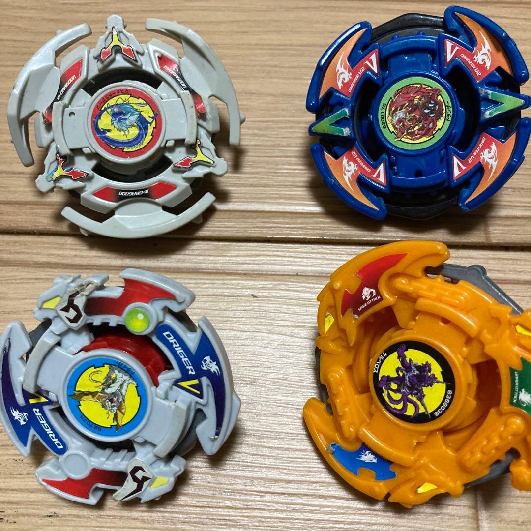 爆転ベイブレード 旧ベイ9体 まとめ売り ドラグーンV2 ケルベロス