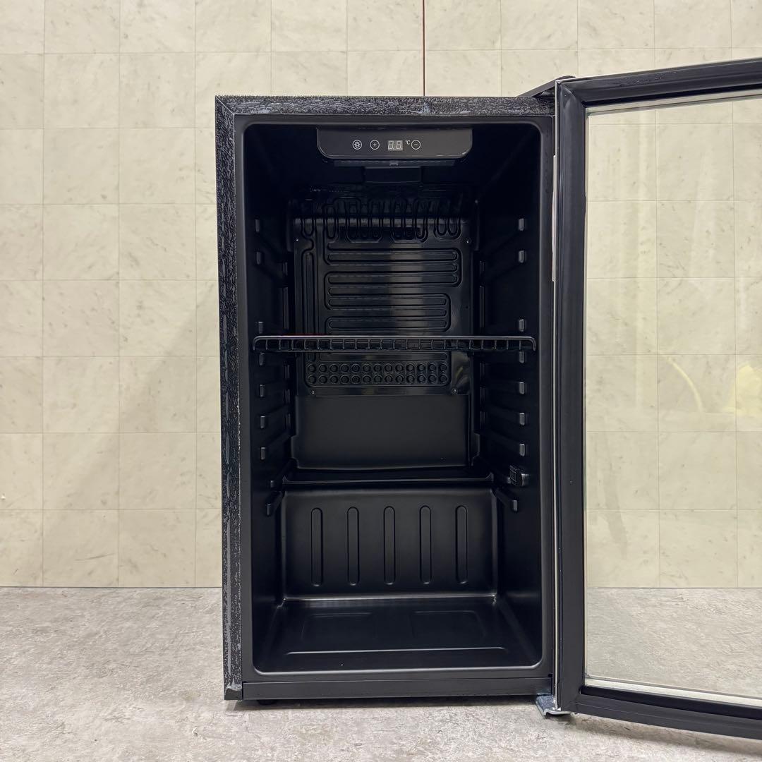 送料 設置全て無料 Shelddi ガラスドア冷蔵庫 93L 訳あり 送料別 引き渡し