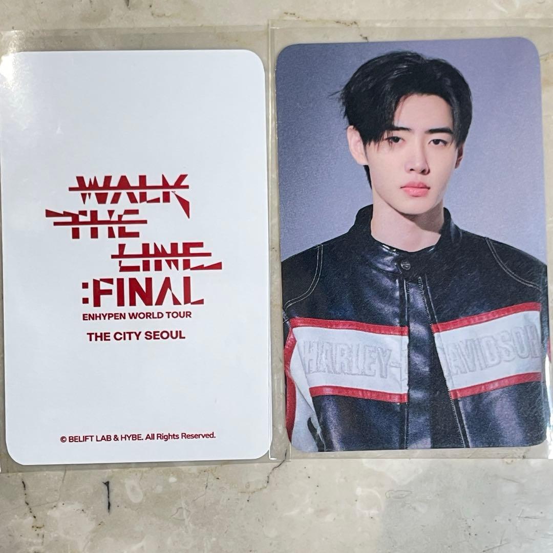 ソンフン ENHYPEN アンコン ポップアップ 購入特典トレカ - メルカリ