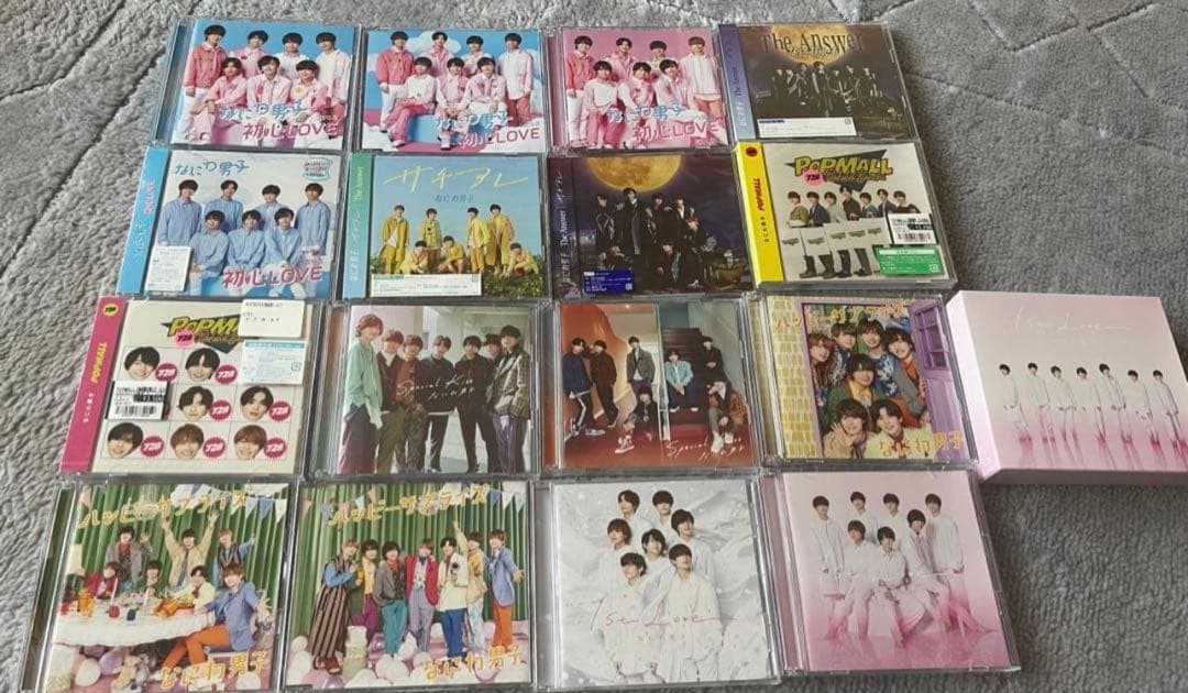 なにわ男子 CD まとめ売り - メルカリ